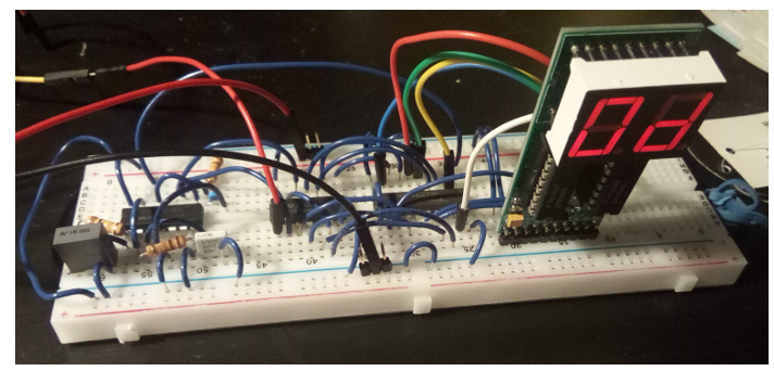 partially built circuit